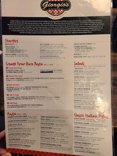 Opinii despre Giorgio's Pizzeria în San Francisco - Hospitality and gastronomy