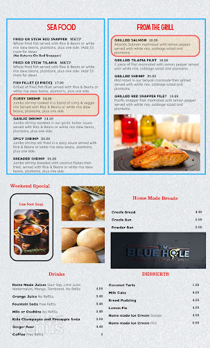 The Blue Hole Restaurant Belizean Caribbean Cuisine - Gardena