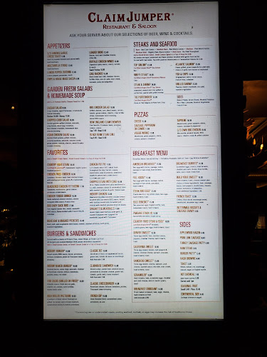 Opinii despre Claim Jumper Restaurants în Bullhead City - Hospitality and gastronomy