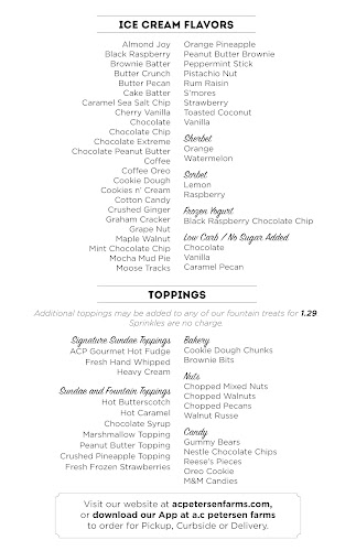 A.C. Petersen Farms Restaurant - Hospitality and gastronomy