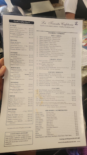 Comentarii opinii despre La Teresita Restaurant