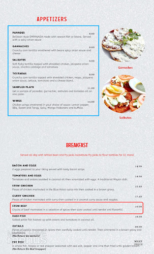 Opinii despre The Blue Hole Restaurant Belizean Caribbean Cuisine în Gardena - Hospitality and gastronomy