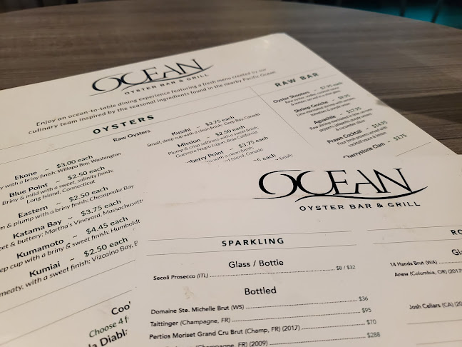 Ocean Bar Open Times