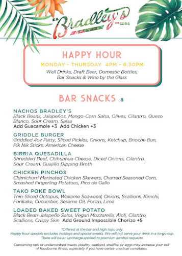 E.R. Bradley's Saloon - Hospitality and gastronomy