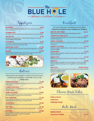 The Blue Hole Restaurant Belizean Caribbean Cuisine - Hospitality and gastronomy