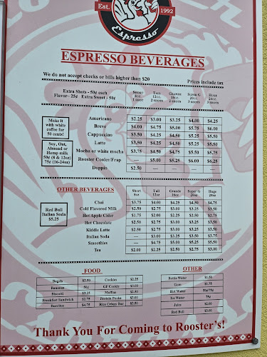 Comentarii opinii despre Rooster's Espresso
