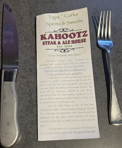 Kahootz Steak & Alehouse - Meridian