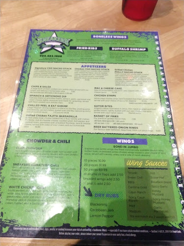 Sneakers Sports Grille - Jacksonville Beach