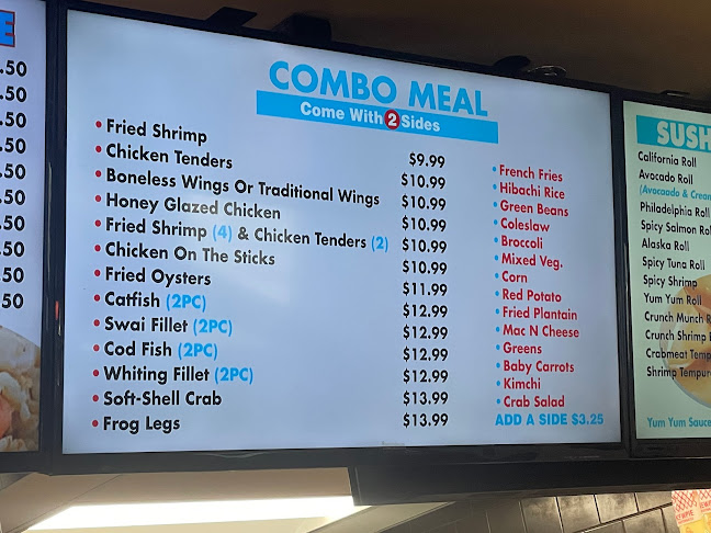 Blue Bay Seafood Sushi Phone number