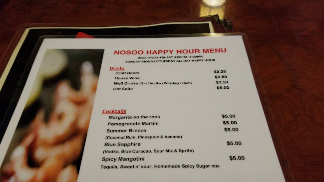 Nosoo Sushi and Hibachi - Hospitality and gastronomy