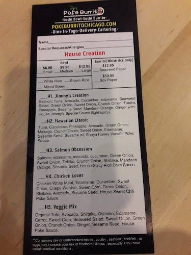 Poke Burrito Oak Park - Hospitality and gastronomy