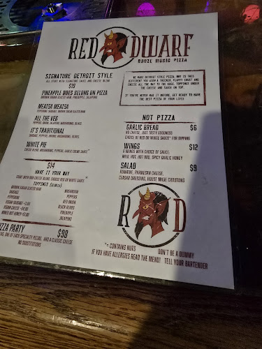 Red Dwarf - Hospitality and gastronomy