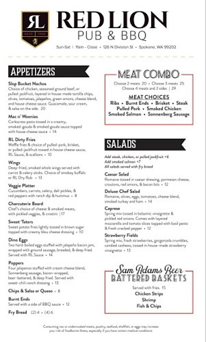 Red Lion Pub - Hospitality and gastronomy