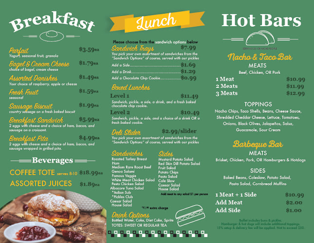 Opinii despre Pickles Deli în St. Louis - Hospitality and gastronomy