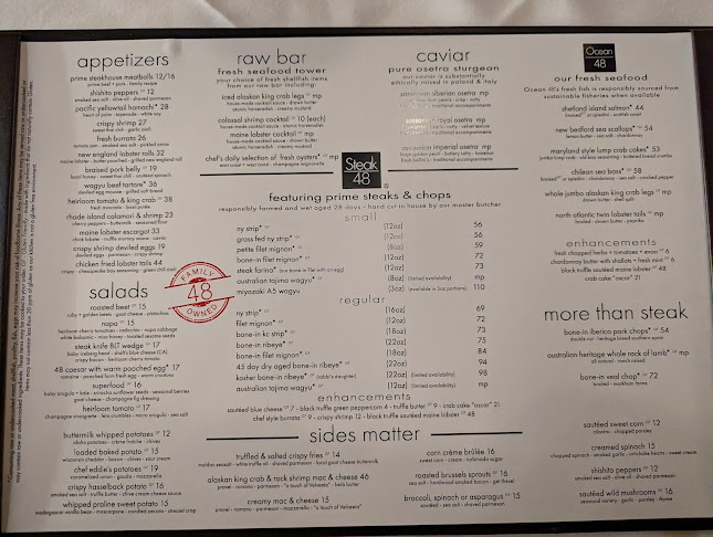 Comments and reviews of Steak 48 Beverly Hills