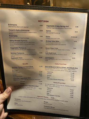 Nosoo Sushi and Hibachi Open Times