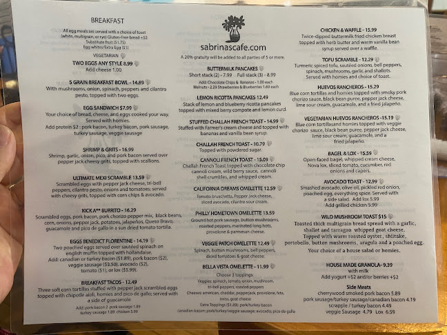 Sabrina's Cafe - Hospitality and gastronomy