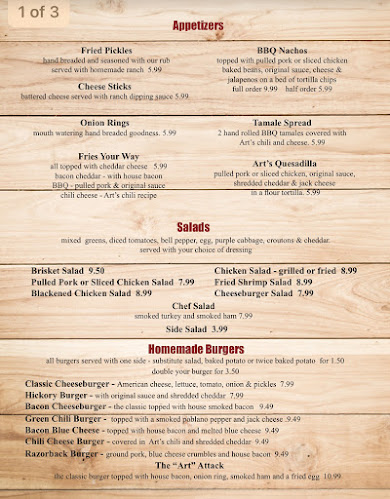 Art's BBQ & Burgers - Hospitality and gastronomy