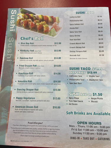 Blue Bay Seafood Sushi - Louisville