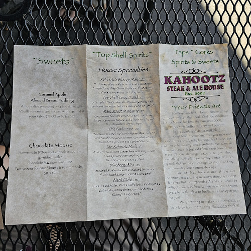 Comentarii opinii despre Kahootz Steak & Alehouse