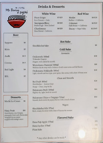 Opinii despre Mr. Ramen & Sushi în Parker - Hospitality and gastronomy