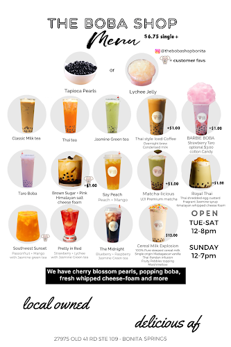 The Boba Shop - Hospitality and gastronomy