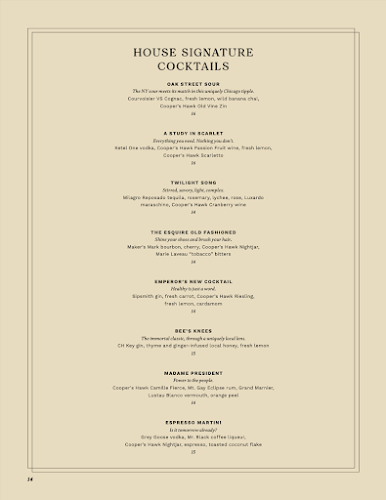 Esquire by Cooper's Hawk - Chicago