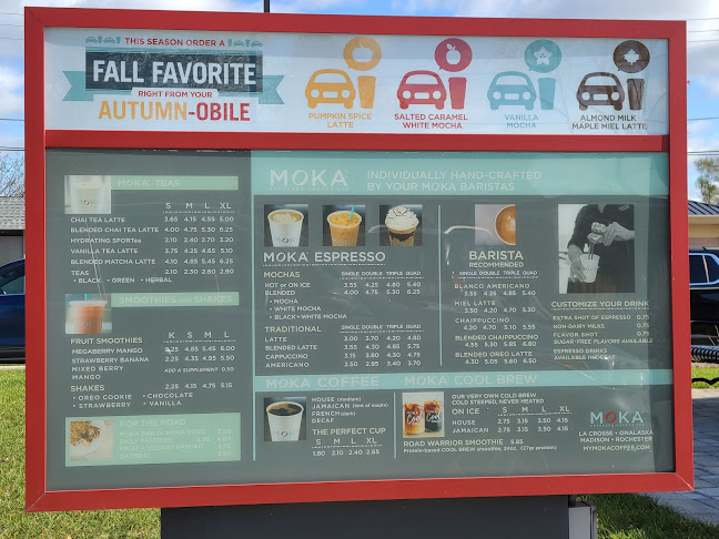 Opinii despre MOKA Drive Thru Coffee în North Aurora - Hospitality and gastronomy