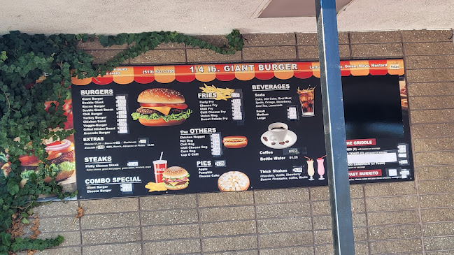 1/4 Pound Giant Burgers - Hospitality and gastronomy