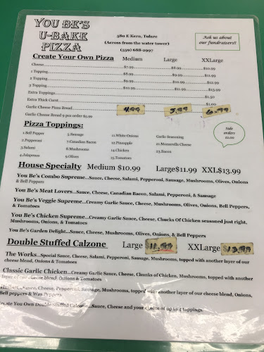 You-Be's U-Bake Pizza - Tulare