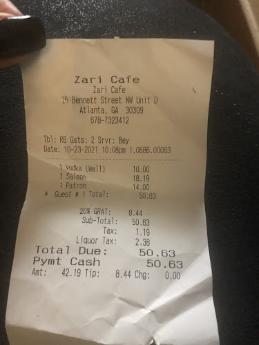 Zari Cafe - Atlanta
