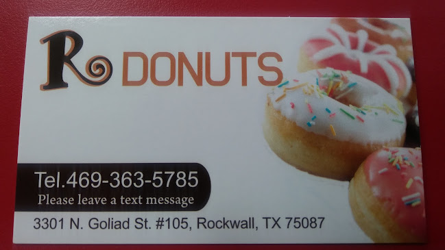 R donuts - Hospitality and gastronomy