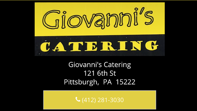 Reviews of Giovanni's Catering in Pittsburgh - Hospitality and gastronomy