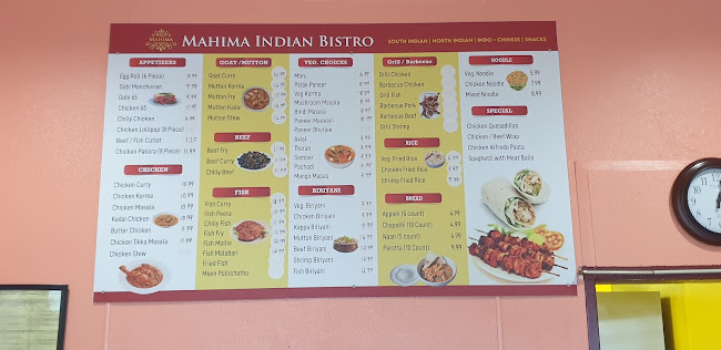 Opinii despre Mahima Indian Bistro în Missouri City - Hospitality and gastronomy