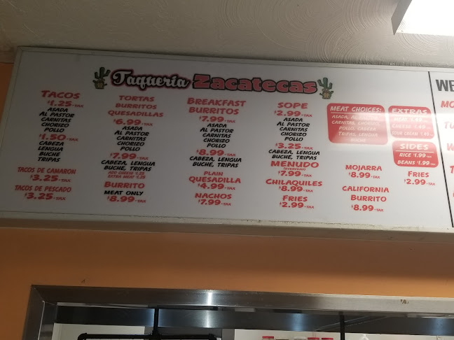 Comentarii opinii despre Taqueria Zacatecas