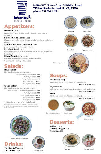 Opinii despre Istanbul Gyro & Kebab în Norfolk - Hospitality and gastronomy