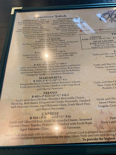 Olive’s Fresh Pizza Bar Edina - Hospitality and gastronomy