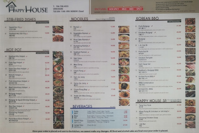 Happy House Korean Restaurant