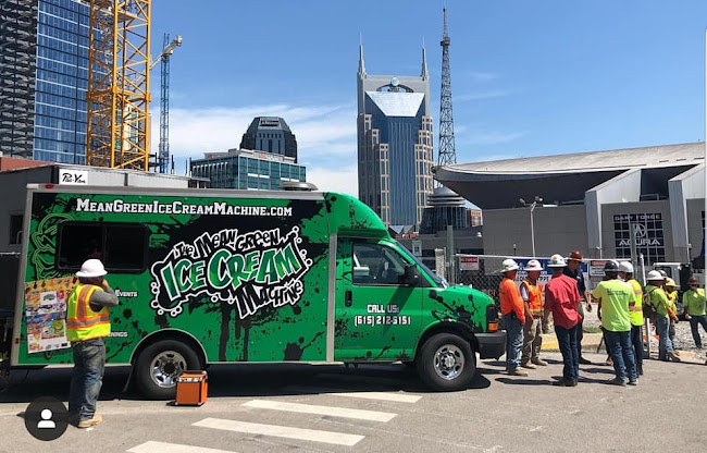 Opinii despre Nashville Ice Cream Truck Rentals - Mean Green Ice Cream Machine în Old Hickory - Hospitality and gastronomy