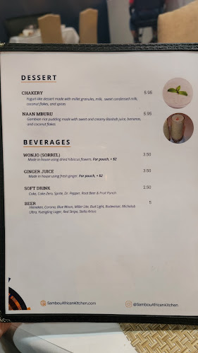 Comentarii opinii despre Sambou's African Kitchen