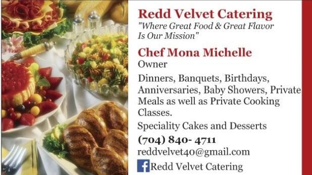 Opinii despre Redd velvet catering în Huntersville - Hospitality and gastronomy