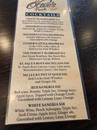 Opinii despre Olive’s Fresh Pizza Bar Edina în Edina - Hospitality and gastronomy