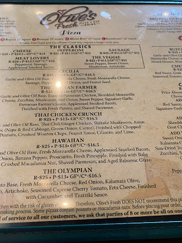 Olive’s Fresh Pizza Bar Edina - Edina