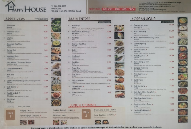 Opinii despre Happy House Korean Restaurant în Augusta - Hospitality and gastronomy