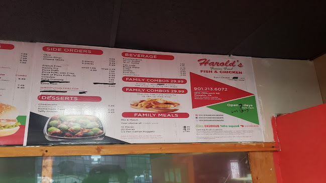 Harold’s Fish and Chicken - Hospitality and gastronomy