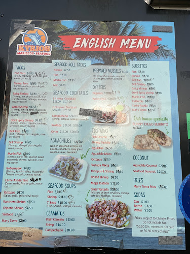 Delicious Food Truck - Mariscos Kyrios - San Diego