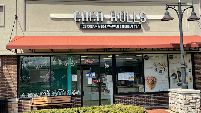 Coco Rolls & Cloud Tea (Thai Rolled Ice Cream, Bubble Tea, Hong Kong Egg Waffle)