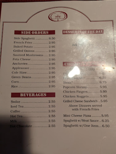 Gus and George's Spaghetti and Steak House - Virginia Beach
