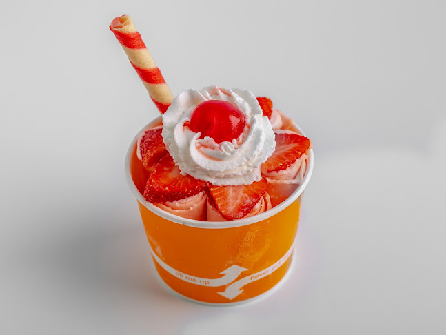 Comentarii opinii despre Freezing milk rolling ice cream