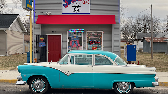 Supertam On 66 Ice Cream Parlor And Superman Museum